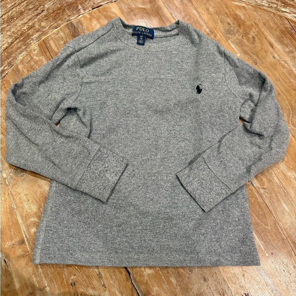 Polo Ralph Lauren Grey Size 8 Sweatshirt